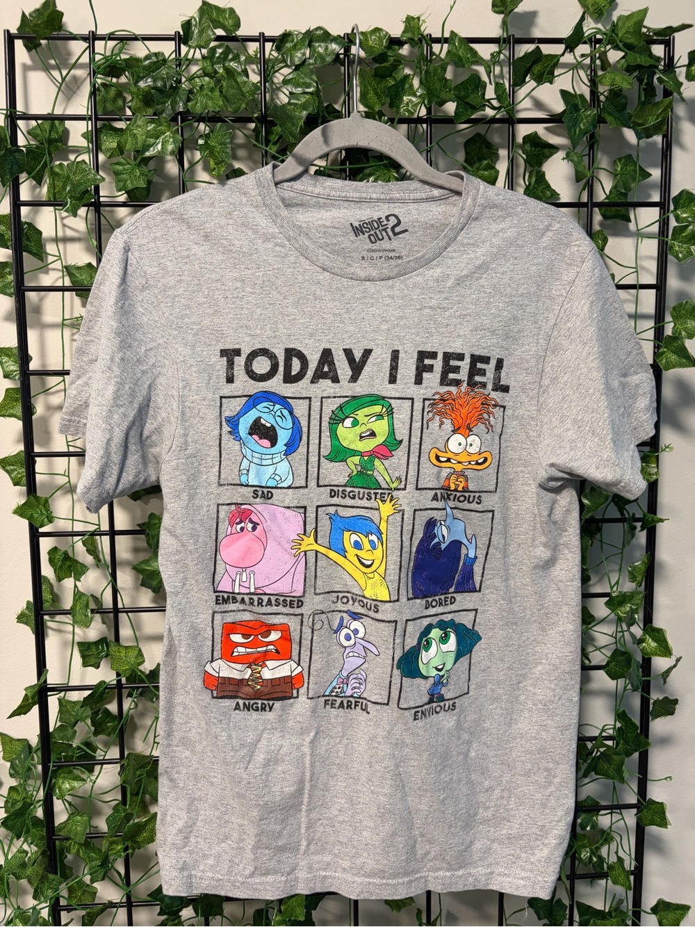 Inside Out 2 'Today I Feel' Character T-Shirt